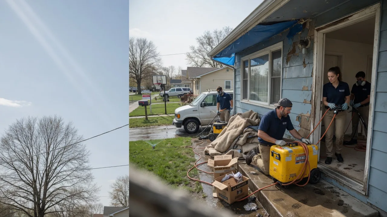 Basement Flood Cleanup in Fowlerville, MI near me